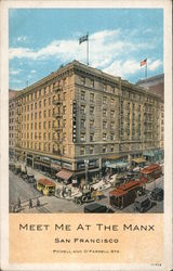 Hotel Manx San Francisco, CA Postcard Postcard Postcard