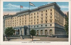 Fairmont Hotel San Francisco, CA Postcard Postcard Postcard