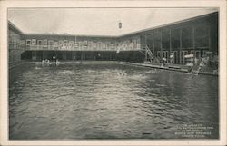 The Largest Mineral Water Swimming Tank in the World Postcard