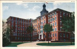 Franklin Hospital Postcard