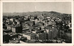 Birdseye View of San Francisco, Calif. California Postcard Postcard Postcard