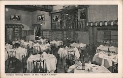 Unique Dining Room of the "Backyard" 1024 Kearny Street San Francisco, CA Postcard Postcard Postcard