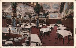 Panama Cafe, Refined Entertainment and Cabaret San Francisco, CA Postcard Postcard Postcard