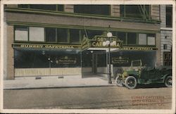 Sunset Cafeteria 40-52 O'Farrell St. Postcard