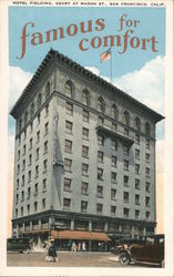 Hotel Fielding San Francisco, CA Postcard Postcard Postcard