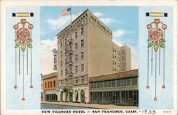 New Fillmore Hotel San Francisco, CA Postcard Postcard Postcard