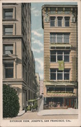 Exterior View, Joseph's Postcard