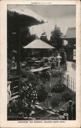 Japanese Tea Garden, Golden Gate Park Postcard