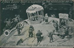 Heidelberg Inn North Pole Expedition San Francisco, CA Postcard Postcard Postcard