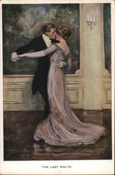 The Last Waltz Dancing Postcard Postcard Postcard