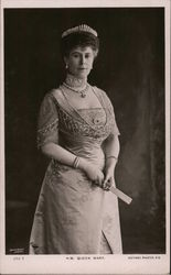 H.M. Queen Mary Royalty Campbell Grey Postcard Postcard Postcard