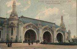 Palace of Transportation - Louisiana Purchase Exposition, 1904 Postcard