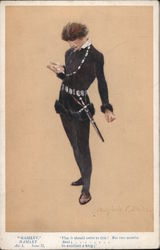 Hamlet, act 1, scene 2: "That it should come to this!" Theatre Postcard Postcard Postcard