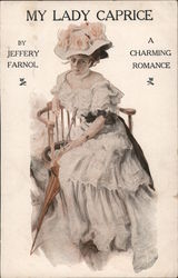 My Lady Caprice by Jeffery Farnol: A Charming Romance Authors & Writers Postcard Postcard Postcard