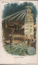 Electric Tower, Pan American Exhibition 1901 1901 Pan American Exposition Postcard Postcard Postcard