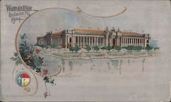 Palace of Education, St. Louis World's Fair, 1904 Postcard