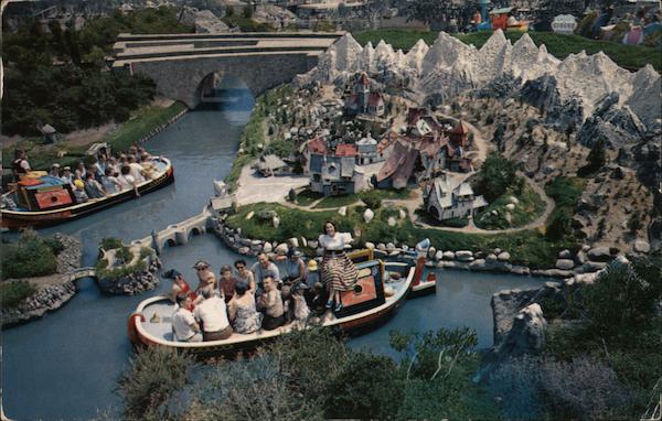 Storybook Land Disney Postcard