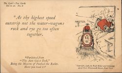 The Auto Guest Book, Being the Maxims of Punbad the Railer. Postcard