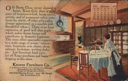 Knorre Furniture Company - 1911 Calendar Postcard