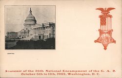 Capital - 36th National Encampment of the G.A.R. Postcard