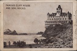 Famous Cliff House and Seal Rocks Postcard