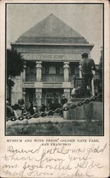 Museum and Wine Press, Golden Gate Park San Francisco, CA Postcard Postcard Postcard