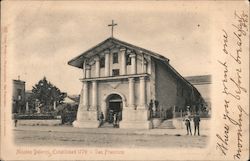 Mission Dolores, Established 1776 San Francisco, CA Postcard Postcard Postcard