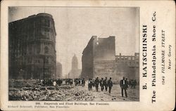 Emporium and Flood Buildings Postcard