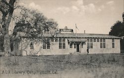 A.L.A. Library, Camp Fremont Palo Alto, CA Postcard Postcard Postcard