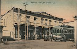 Windsor Hotel Saint Helena, CA Postcard Postcard Postcard