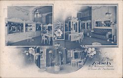 Zobel's Big Millinery Store, Views of the Trimmed Hat Dept. Postcard