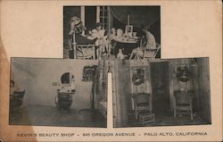 Nevin's Beauty Shop Postcard