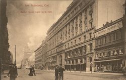 Market Street April 18th 1906 Postcard