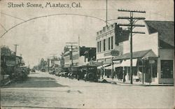 Street Scene Postcard