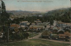 A view of portion of the Town of Mill Valley, California Postcard Postcard Postcard