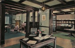 Office furniture ad Postcard