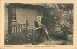 Margaret Miller, Joaquin's Miller's Mother, 1894 Women Postcard Postcard Postcard