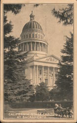 California State Capitol Sacramento, CA Postcard Postcard Postcard