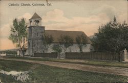 Catholic Church Postcard