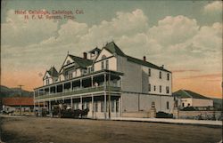 Hotel Calistoga California Postcard Postcard Postcard