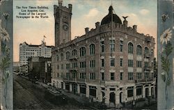 The New Times Building home of the largest newspaper in the world Los Angeles, CA Postcard Postcard Postcard