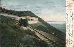 Tavern of Tamalpais, Mt. Tamalpais, Mt. Diablo in the distance Mill Valley, CA Postcard Postcard Postcard