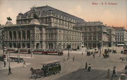 Vienna State Opera House Austria Postcard Postcard Postcard