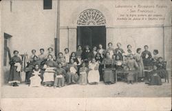 Assisi Laboratorio e Ricreatorio Festivo Italy Postcard Postcard Postcard