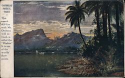 Daybreak in Papeete, Tahiti Postcard