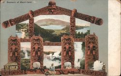 Souvenir of Maori-land Postcard