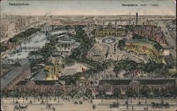 København - Panorama over Tivoli Postcard