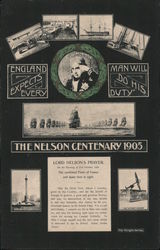 The Nelson Centenary 1905 United Kingdom Postcard Postcard Postcard