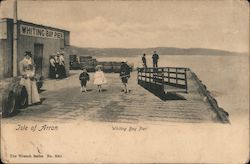 Whiting Bay Pier United Kingdom Postcard Postcard Postcard