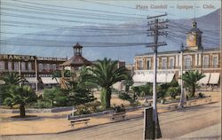 Plaza Condell Iquique, Chile Postcard Postcard Postcard